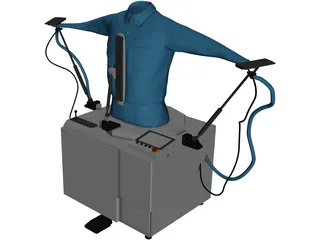 Ironing Mannequin 3D Model