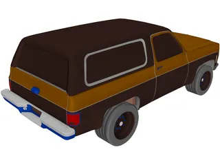 Chevrolet K-5 Blazer (1978) 3D Model