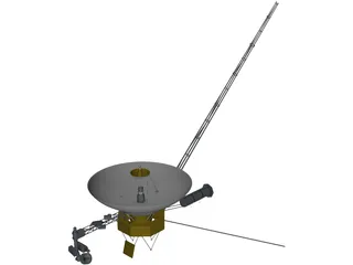 Voyager Probe 3D Model