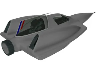 Turbosonic 3D Model