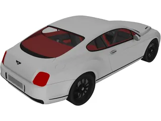 Bentley Continental Supersport 3D Model