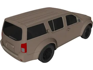 Nissan Pathfinder (2010) 3D Model