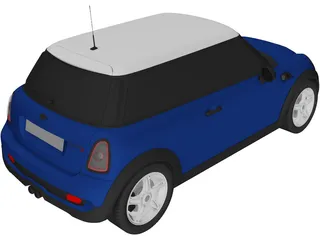 Mini Cooper S 3D Model