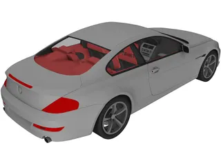 BMW 6-Series Coupe 3D Model