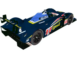 Acura ARX (2009) 3D Model