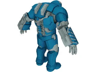 Ironman Mark 38 Igor 3D Model