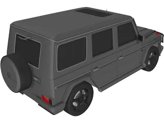 Mercedes-Benz G-Glass 3D Model