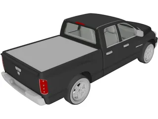 Dodge Ram 1500 (2007) 3D Model