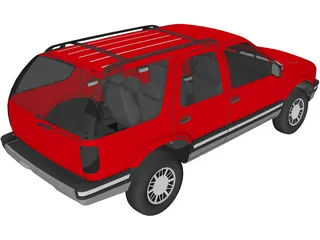 GMC Jimmy (1995) 3D Model