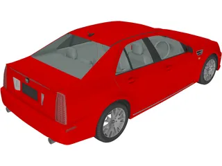 Cadillac STS 3D Model