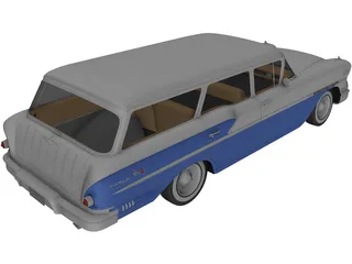 Chevrolet Nomad (1958) 3D Model