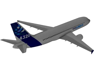 Airbus A320 3D Model