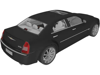 Chrysler 300C SRT8 (2005) 3D Model