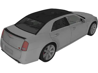 Chrysler 300C SRT8 (2012) 3D Model