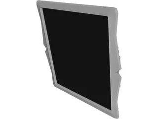 Classic Photo Frame 3D Model