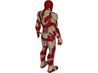 Iron Man Mark 42 3D Model