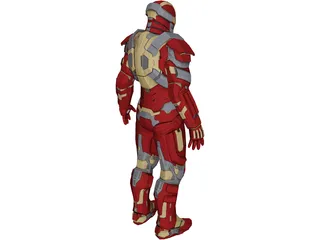 Iron Man Heartbreaker 3D Model