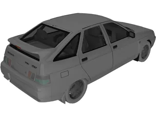 VAZ 2108 3D Model - 3DCADBrowser