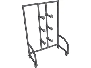 Fixture Rack 3D Model