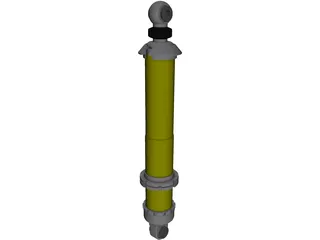 Ohlins Shock 3D Model