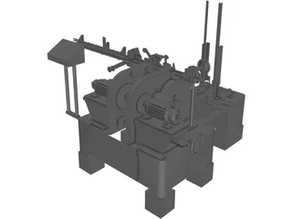 Sandwich End Cutting Tool 3D Model