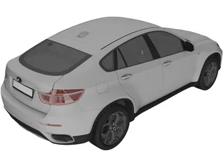 BMW X6 3D Model