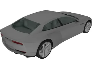 Lamborghini Estoque Concept (2008) 3D Model