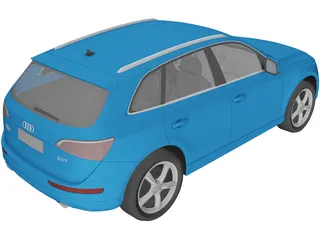Audi Q5 (2009) 3D Model
