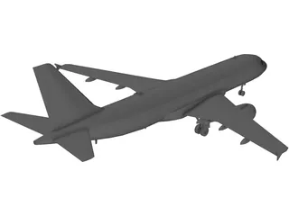 Airbus A380 3D Model