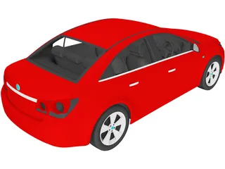 Chevrolet Cruze (2011) 3D Model