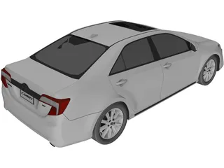 Toyota Camry (2012) 3D Model