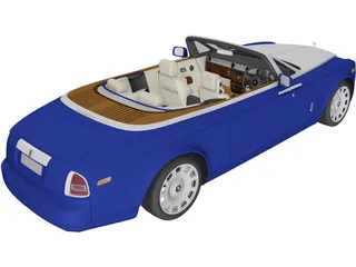 Rolls-Royce Phantom Drophead Coupe (2013) 3D Model