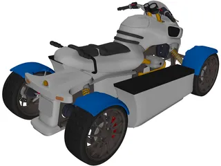 Quad Concept 3D Model