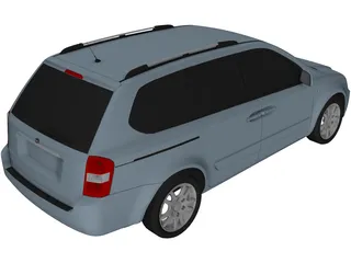 Kia Carnival Sedona 3D Model