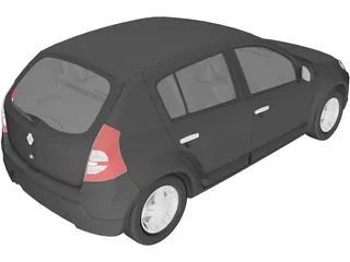 Renault Sandero 3D Model