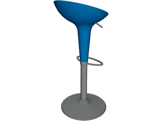 Bar Stool Bombo 3D Model