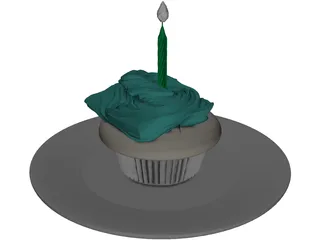 Cub Cake 3D Model