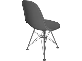 Plastic Side Chair 3D Model