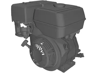 Honda GX240-270 Engine 3D Model