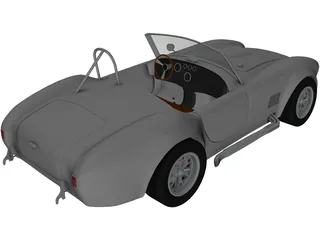 Shelby Cobra 3D Model