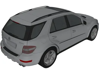 Mercedes-Benz ML63 AMG 3D Model