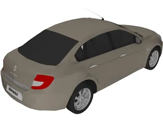 Renault Symbol (2010) 3D Model