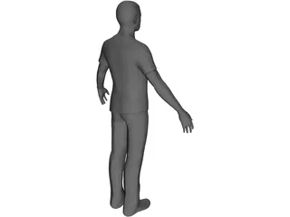 Generic Male 3D Model