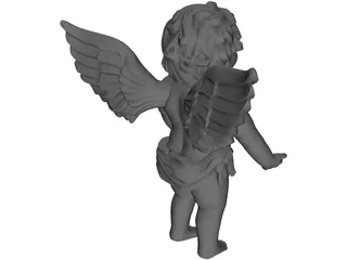 Figurine Angel 3D Model