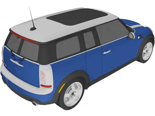 Mini Clubman (2008) 3D Model