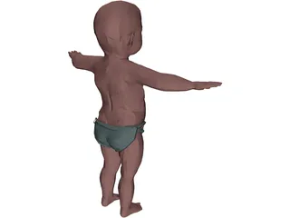 Baby 3D Model