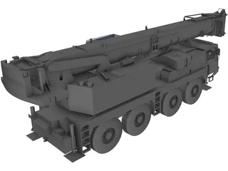 Road Crane 3D Model