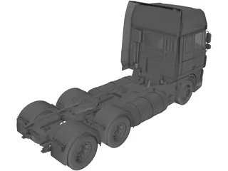 DAF Truck 3D Model