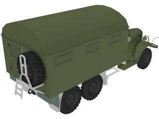 ZIL 157 3D Model