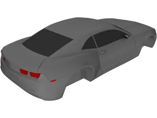Chevrolet Camaro Body (2010) 3D Model